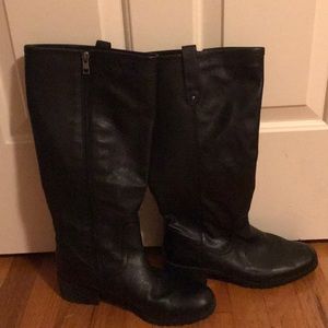 Black Leather Boots